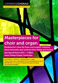 Masterpieces for choir and organ