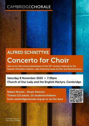 Schnittke Concerto for Choir